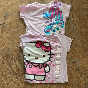 Bundle of 2 kids t-shirts size 6.